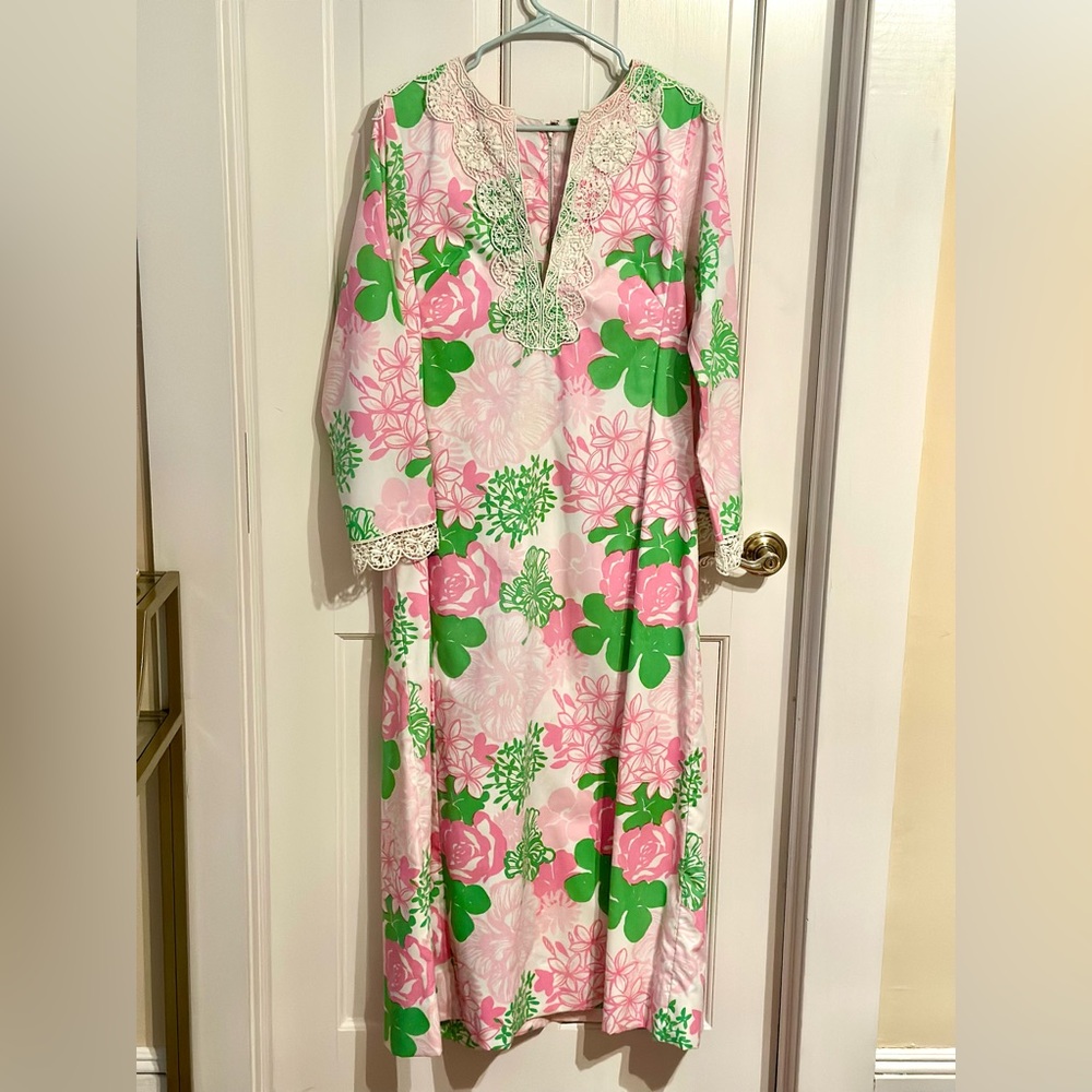 Vintage Lilly Pulitzer Caftan/Kaftan Large